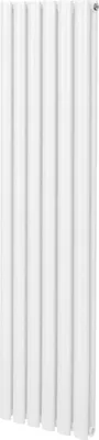 Obrázek produktu pro Oválný trubkový radiátor - 1600 mm x 360 mm - bílý