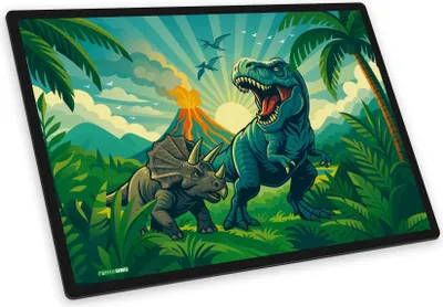 Produktbild von itenga Schreibunterlage V1 Motiv Dinosaurier - DINO WORLD