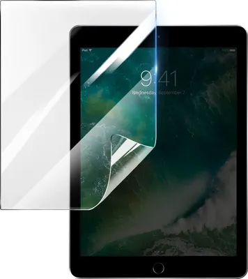 Image de 3mk, Protection d'écran hydrogel antichoc et anti-rayures pour Apple iPad 6, Transparent