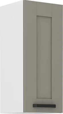 Immagine prodotto di Armadietto superiore da cucina LAILI - larghezza 30 cm, grigio chiaro / bianco