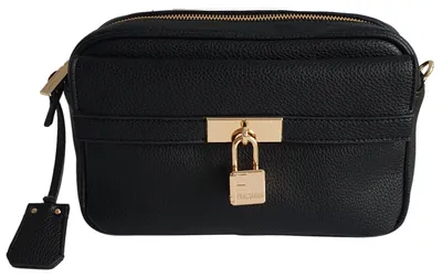 Immagine prodotto di Borsa a tracolla Fracomina Fa23sb3012p411s6 donna nero ecopelle