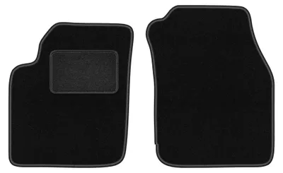 Immagine prodotto di Tappetini anteriori in moquette per Ford Ka MK1 1998-2006 (hatchback) – 2 pezzi, neri, su misura – Wielganizator LUX