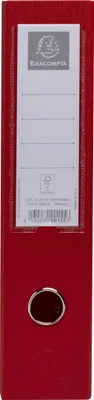 Produktbild von Exacompta 10x Stehsammler PP, Rückenbreite 70mm, 23x31cm für A4 - Rot - 90155E