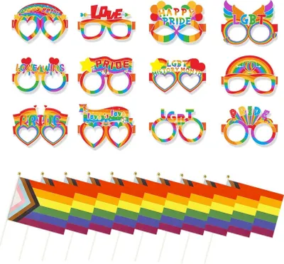 Produktbild von Regenbogen-Flagge Stolz Pride LGBTQ Dekoration Parade Flaggen