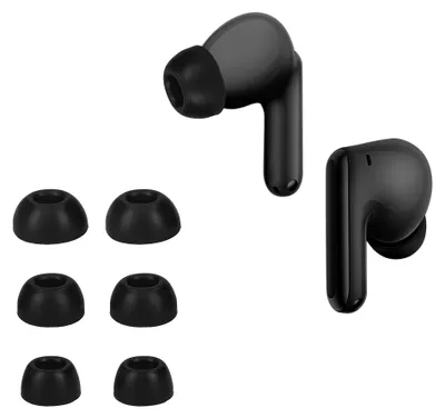 Produktbild von kwmobile 6x Silikonaufsätze für Xiaomi Redmi Buds 6 Pro - Ersatz Ohrstöpsel in 3 Größen - Ear Tips für In-Ear Kopfhörer - Zubehör Ersatzpolster in