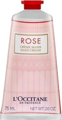 Obrázek produktu pro L'Occitane Rose, Krémová, Unisex, Univerzální pleť, Vyživující, Ochana, Změkčující, 75 ml, Tuba