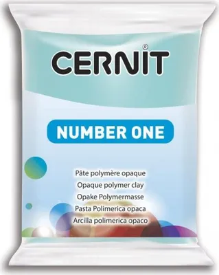 Produktbild von Cernit Polymer Clay N°1 Polymer-Ton Caribbean 56 g