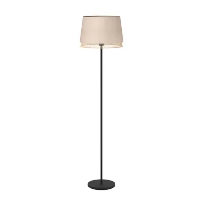 Image de TABLEY Lampadaire Lampadaire - H153 x Ø38 cm - noir - 1X40W excl - IP20