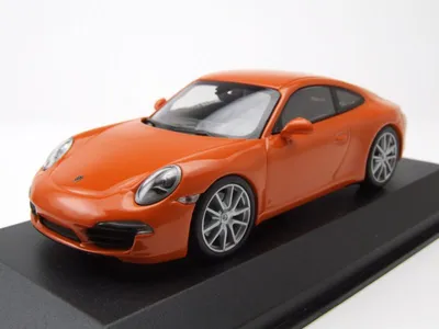 Produktbild von Porsche 911 (991) Carrera S 2012 orange Modellauto 1:43 Maxichamps