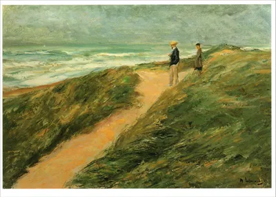 Produktbild von Kunstkarte Max Liebermann "Auf der Dühne"