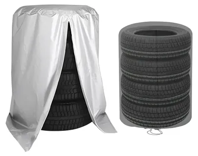 Productafbeelding van Waternichte opbergtas - Bandenhoes - Bandenhoes - Universeel - 85 x 120 cm - Hoogwaardig Polyester 210D