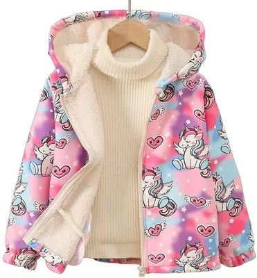 Productafbeelding van Currero Winterjas Meisjes Roze Pony 1-2Y