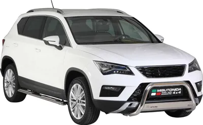 Produktbild von Edelstahl Seitenschweller Schwellerrohre für Seat Ateca 2016-2020 Silber