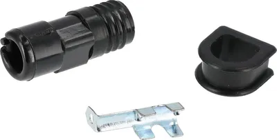Produktbild von Set: Hochspannungsdurchführung, mit Gummi und Verbindungsblech - Simson S50, KR51/1 Schwalbe, SR4-1 Spatz, SR4-2 Star, SR1, SR2, KR50