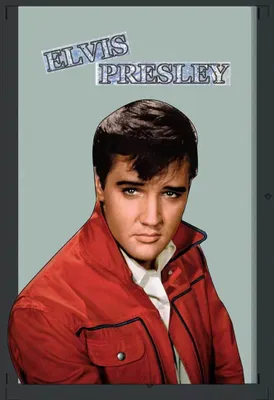 Obrázek produktu pro KS124 Presley, Elvis - Červená bunda - Zrcadlo s potiskem