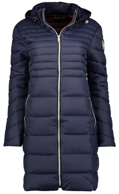 Imagen del producto de Geographical Norway. Parka "Damen BEALIZE" de color azul oscuro, talla XL, modelo WY4740F/GN-NAVY