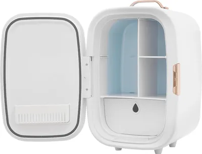 Obrázek produktu pro Kosmetický chladnička, kompaktní design, regulace teploty, BÍLÁ