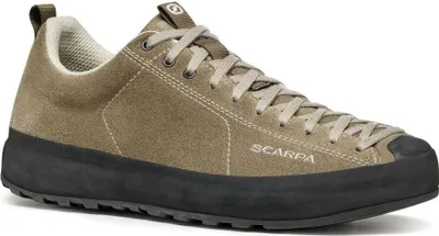 Mojito Wrap von Scarpa; bequemer Lifestyle-Schuh für Damen in beige mit Schnürung und Gummisohle.