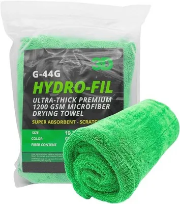 Produktbild von Professionelles Mikrofasertuch 50 x 80 cm . . . Sehr absorbierend . . Premium Trockentuch für Autodetails . . . . Grün