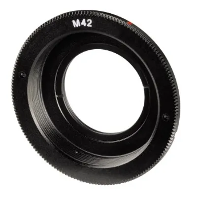 Produktbild von Hama Lens Adapter M 42, Silber