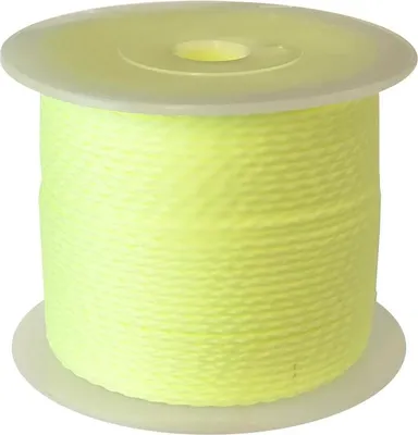 Image de Ficelle de maçon - jaune - 2,0 mm x 100 m