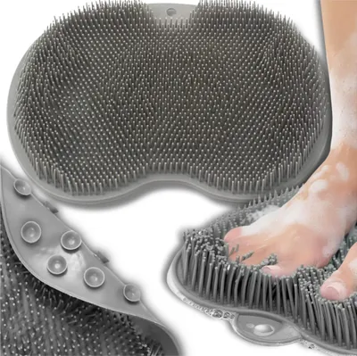 Produktbild von Silikon-Körpermassagegerät mit Saugnäpfen, Anti-Rutsch-Matte