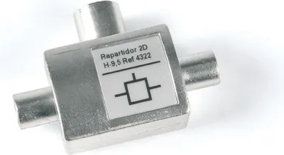 Produktbild von Televes TV-Zweigeräteverteiler 1xBuchse/2xStecker VFS2N