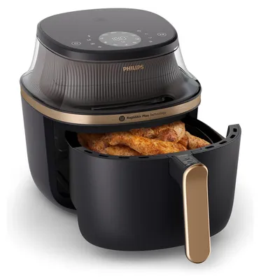 Zdjęcie produktu dla Philips 3000 series Airfryer 6,2 l, frytownica na gorce powietrze, 6,2 l, 1,2 kg, Rapid Air, 40C, 200C