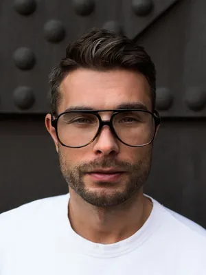 Produktbild von VeyRey Brille, die blaues Licht blockiert Guntram braun - Universal-