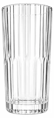 Produktbild von 6er Set Trinkgläser 310ml Geriffelt Wassergläser Longdrinkgläser Rillenglas
