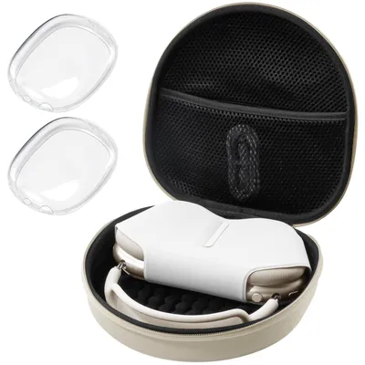 Immagine prodotto di Custodia rigida protettiva per AirPods Max, con tasca in rete