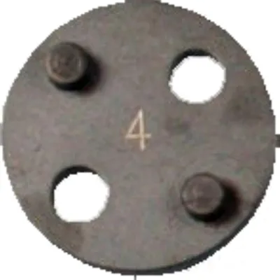 Immagine prodotto di Piastra adattatore 4 per strumento di ripristino del pistone del freno per Ford / Alfa Romeo
