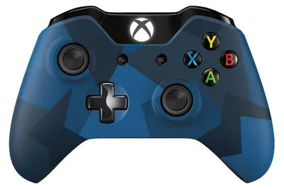 Produktbild von Xbox One Wireless Controller - camouflage blau