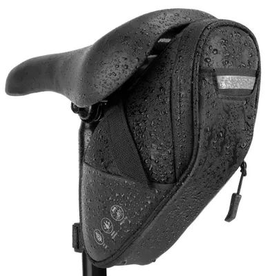 Produktbild von Omgoods – Reflektierende Fahrradtasche, 1,2 Liter, wasserdichte Gepäcktasche zur Befestigung unter dem Sattel