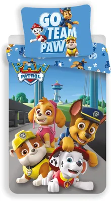 Obrázek produktu pro Povlečení Paw Patrol 161 140x200, 70x90 cm - bavlna