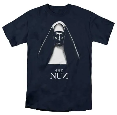 Produktbild von The Nun - T-Shirt für Herren/Damen Uni TV37538 (L) (Marine)
