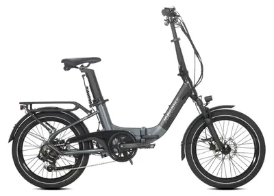 Produktbild von JOBOBIKE Ace Pro - Schwarz - E-Bike inkl. Kettenschloss - 20 Zoll - 250W Motor - 80 km Reichweite - 7-Gang - Hydraulische Scheibenbremsen - 540Wh Akku - Tiefeinsteiger - Federgabel