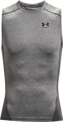 Productafbeelding van Under Armour HG Armor Comp Sl-Gry Tanktop, artikelnummer 1361522-090, maat LG
