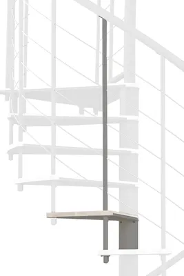 Produktbild von Minka Höhenerweiterung für Fusion 160cm Durchmesser Weiß Grau