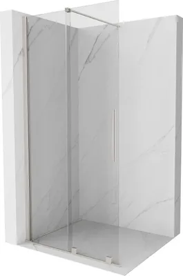 Immagine prodotto di Mexen Velar parete doccia scorrevole Walk-in 90 x 200 cm, trasparente 8 mm, nichel spazzolato - 871-090-000-03-97