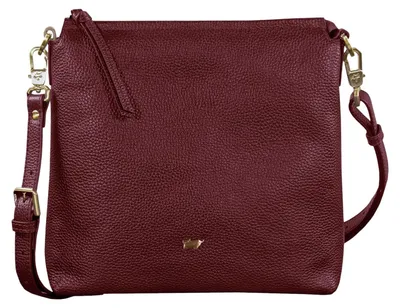 Produktbild von Umhängetasche HANNA Umhängetasche M rot Damen - Leder