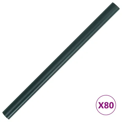 Image de vidaXL Pare-vue de jardin 4 pcs. PVC 35x0,19 m vert mat