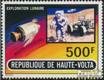 Produktbild von Briefmarken Obervolta 1973 Mi 425 (kompl.Ausg.) postfrisch Apollo 17