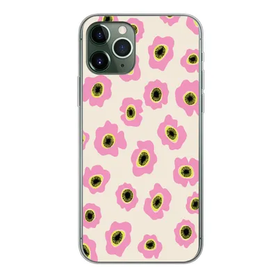 Produktbild von MuchoWow® Handyhülle Schutzhülle Hülle für iPhone 11 Pro Blume - Muster - Abstrakt Silikon Softcase Handy Hülle - Handy - Geburtstag Teenager