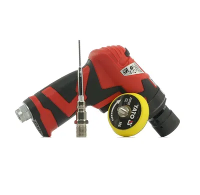 Produktbild von Yato YT-09730, Schwarz, Orange, 20000 RPM, 2,5 mm, 113 l/min, 6,3 bar, 9.5 mm