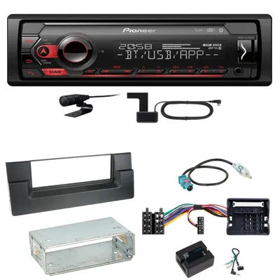 Produktbild von Pioneer MVH-S420DAB Bluetooth DAB+ USB MP3 Einbauset für BMW 5er E39 ab 10/2000