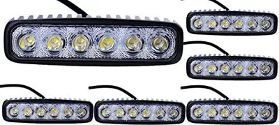 Produktbild von Greenmigo 6X 18W Arbeitsscheinwerfer Auto LED Zusatzscheinwerfer Arbeitslicht LED Light Bar Wasserfest IP67