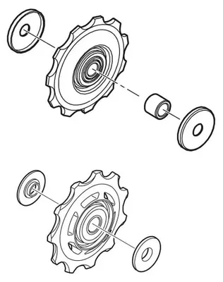 Immagine prodotto di Deragliatore Shimano XT 10 velocità RD-M773