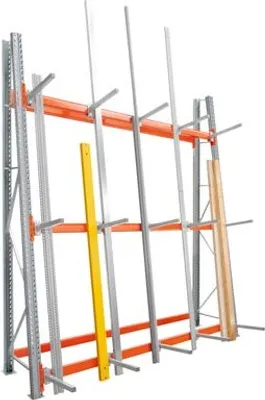 Produktbild von Vertikalregal ARTUS - Grundregal - Vertikallast 1.200 kg - 3.500 x 2.700 x 1.000 mm (HxBxT) - Profillagerregal