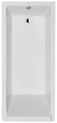 Image de Duravit Starck Baignoire rectangulaire 1 dossier 1700x800 mm - Acrylique blanc